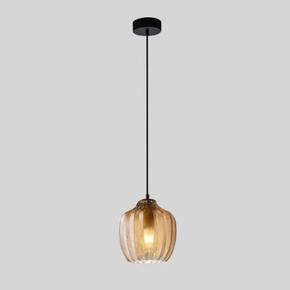 Danae - Textured Glass Pendant Lights -Bathlova