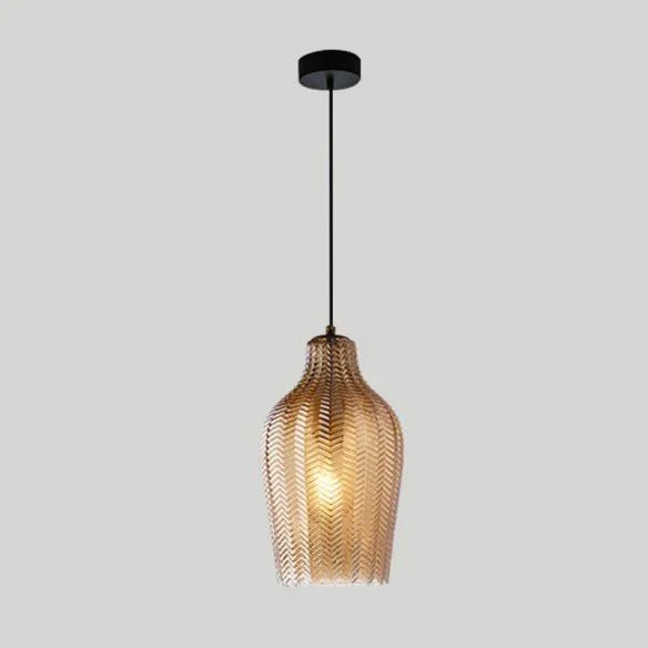 Danae - Textured Glass Pendant Lights -Bathlova