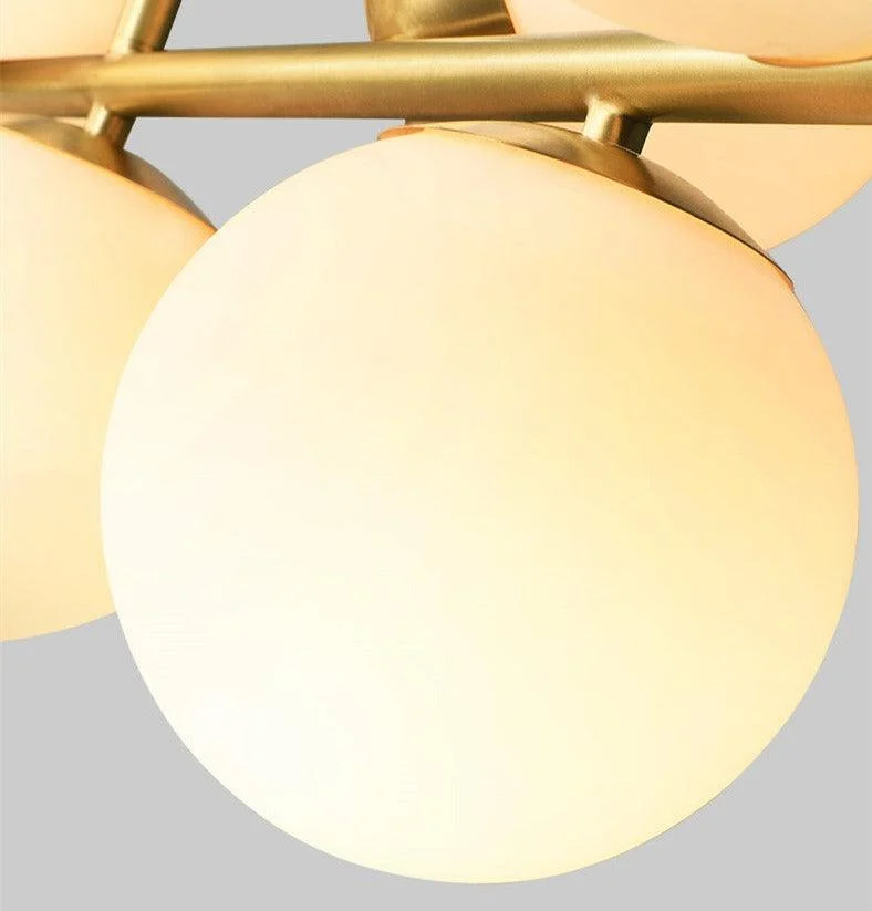 Davi - Frosted Glass Horizontal Light Fixture -Bathlova