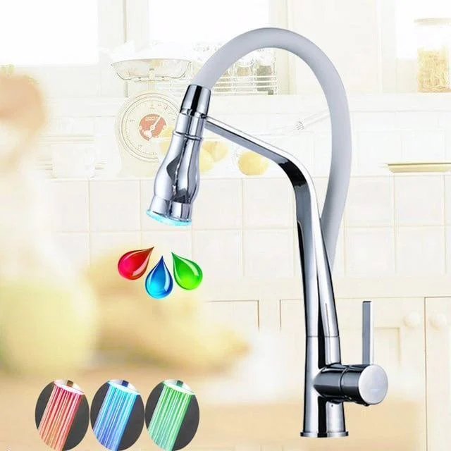 Deck Mount Single Handle Kitchen Tap with Bracket -Bathlova