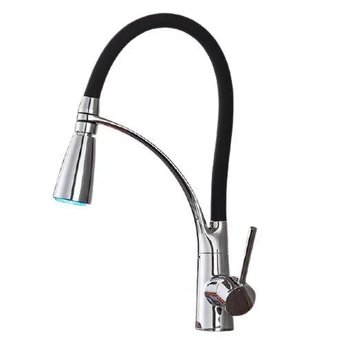 Deck Mount Single Handle Kitchen Tap with Bracket -Bathlova