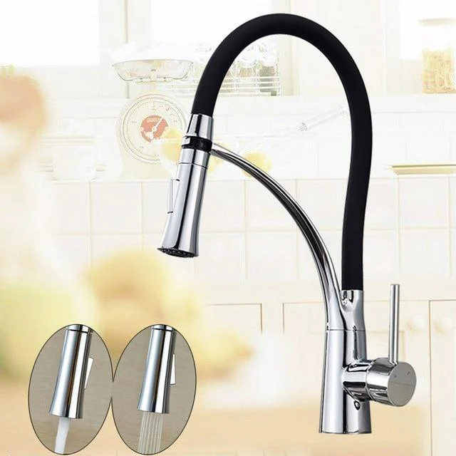 Deck Mount Single Handle Kitchen Tap with Bracket -Bathlova