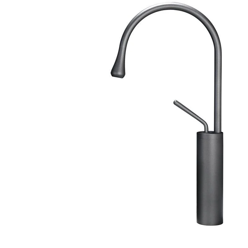 Deck Mounted Metal Bathtub Tap Tub Filler Single Handle Drip Tap -Bathlova