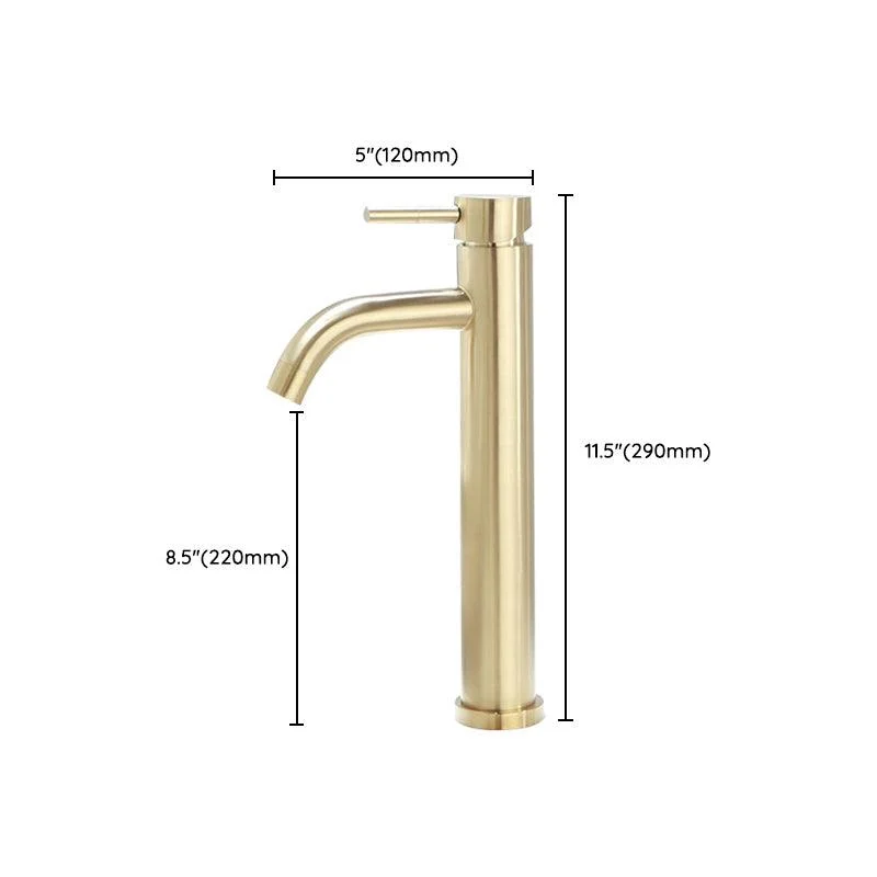 Deck Mounted Roman Tub Tap Low Arc Tub Tap Set in Gold -Bathlova