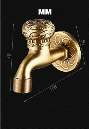 Decorative Bathroom Washing Machine Tap -Bathlova