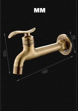 Decorative Bathroom Washing Machine Tap -Bathlova