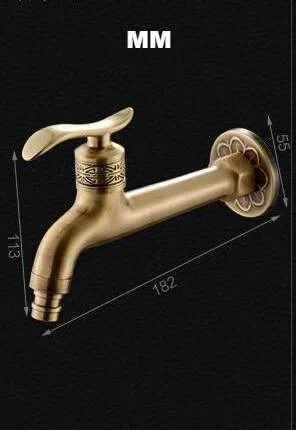 Decorative Bathroom Washing Machine Tap -Bathlova