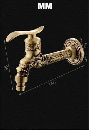 Decorative Bathroom Washing Machine Tap -Bathlova