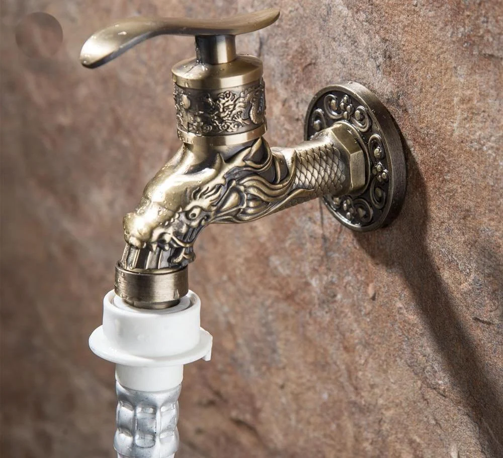 Decorative Outdoor Washing Machine Tap -Bathlova