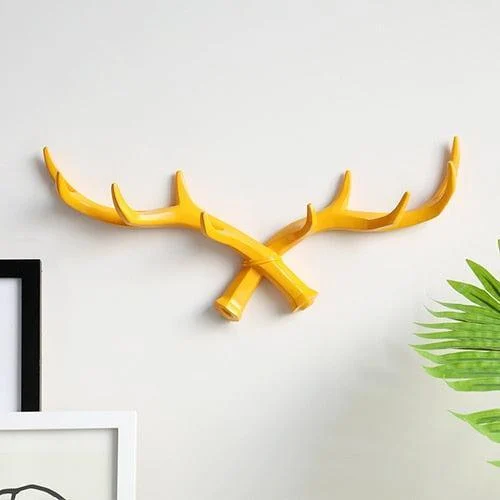 Deer Horn Nordic Hook Hanger Wall For Keys Holder Home Wall Hanger -Bathlova