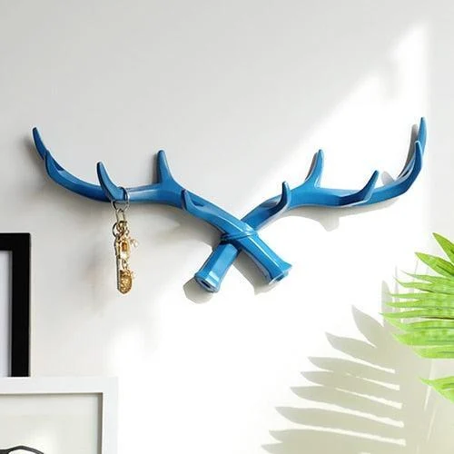 Deer Horn Nordic Hook Hanger Wall For Keys Holder Home Wall Hanger -Bathlova