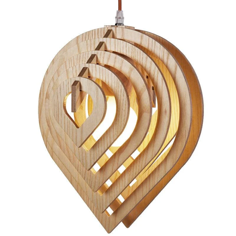 Deron - Modern Wood Pendant Light -Bathlova