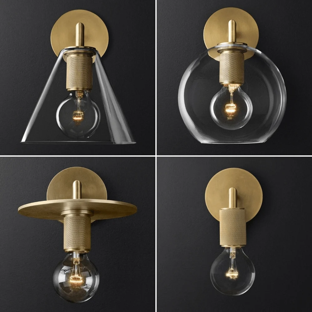 Designer Copper Wall Sconces -Bathlova