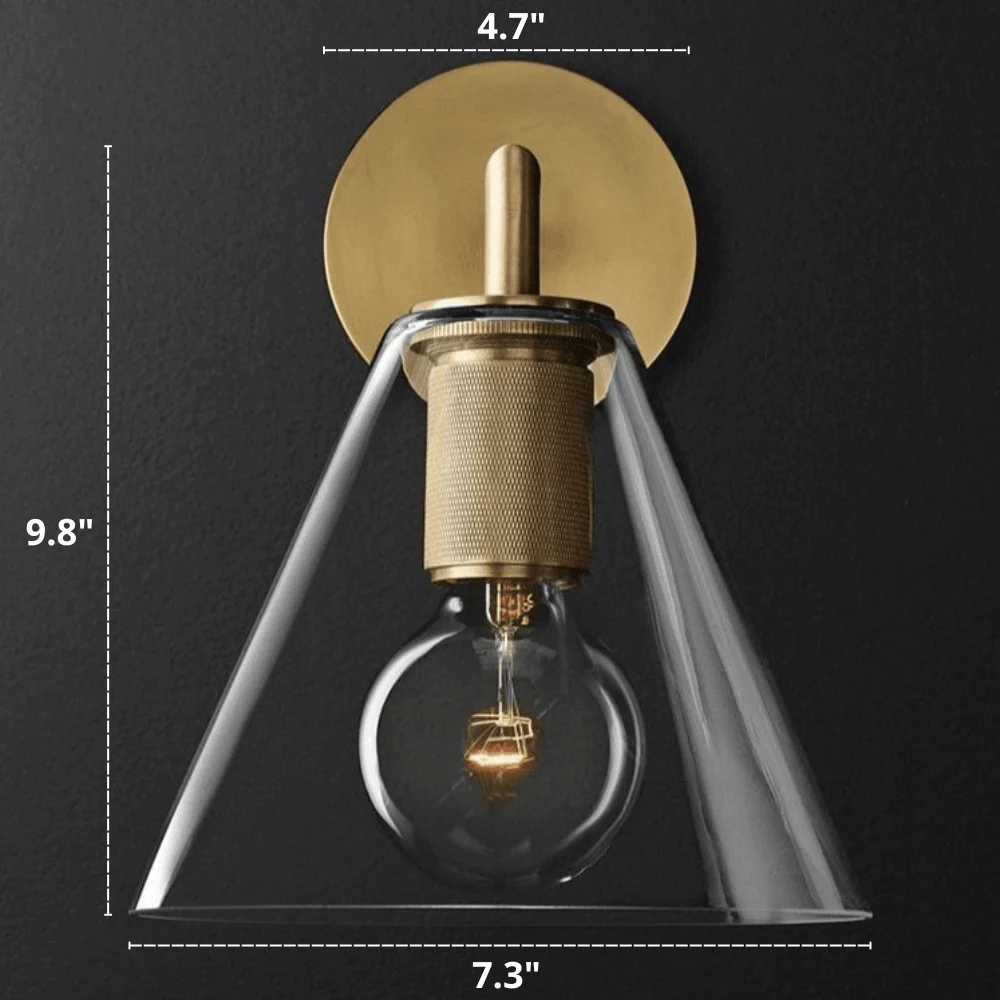 Designer Copper Wall Sconces -Bathlova