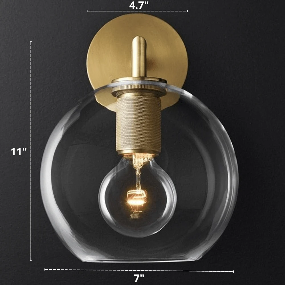 Designer Copper Wall Sconces -Bathlova