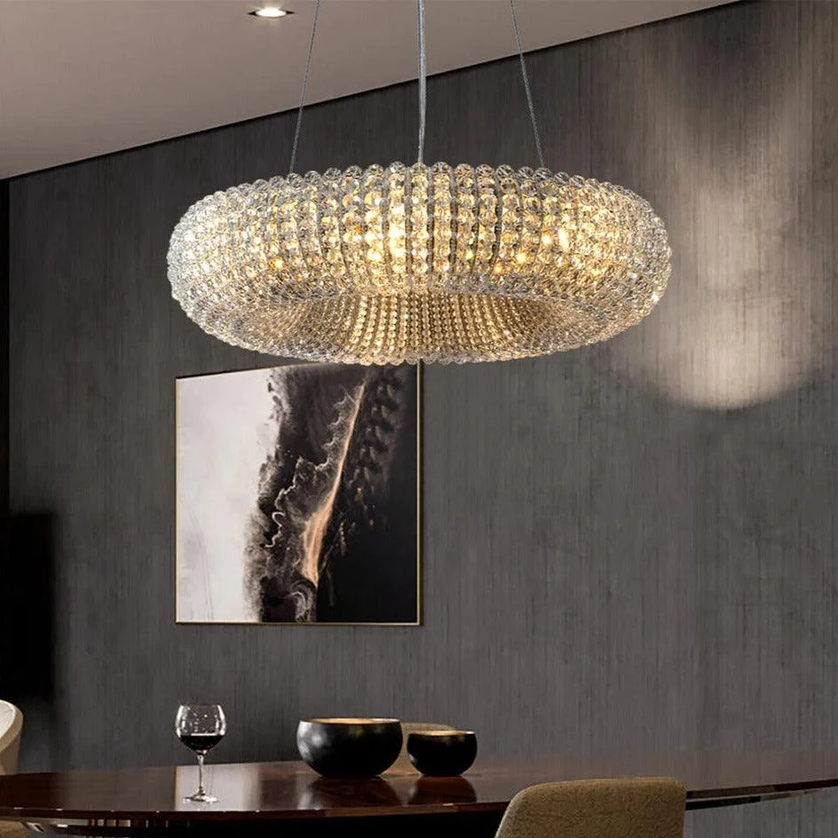 Designer Glass Crystal Chandelier -Bathlova