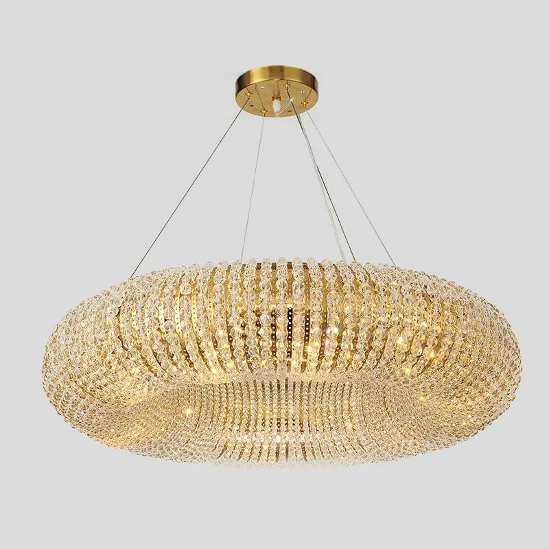 Designer Glass Crystal Chandelier -Bathlova