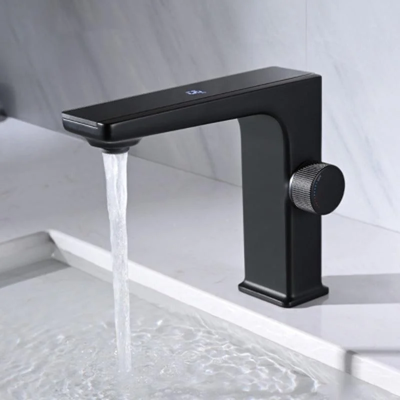 Digital Display Bathroom Basin Tap Intelligent LED Brass Deck Tap -Bathlova