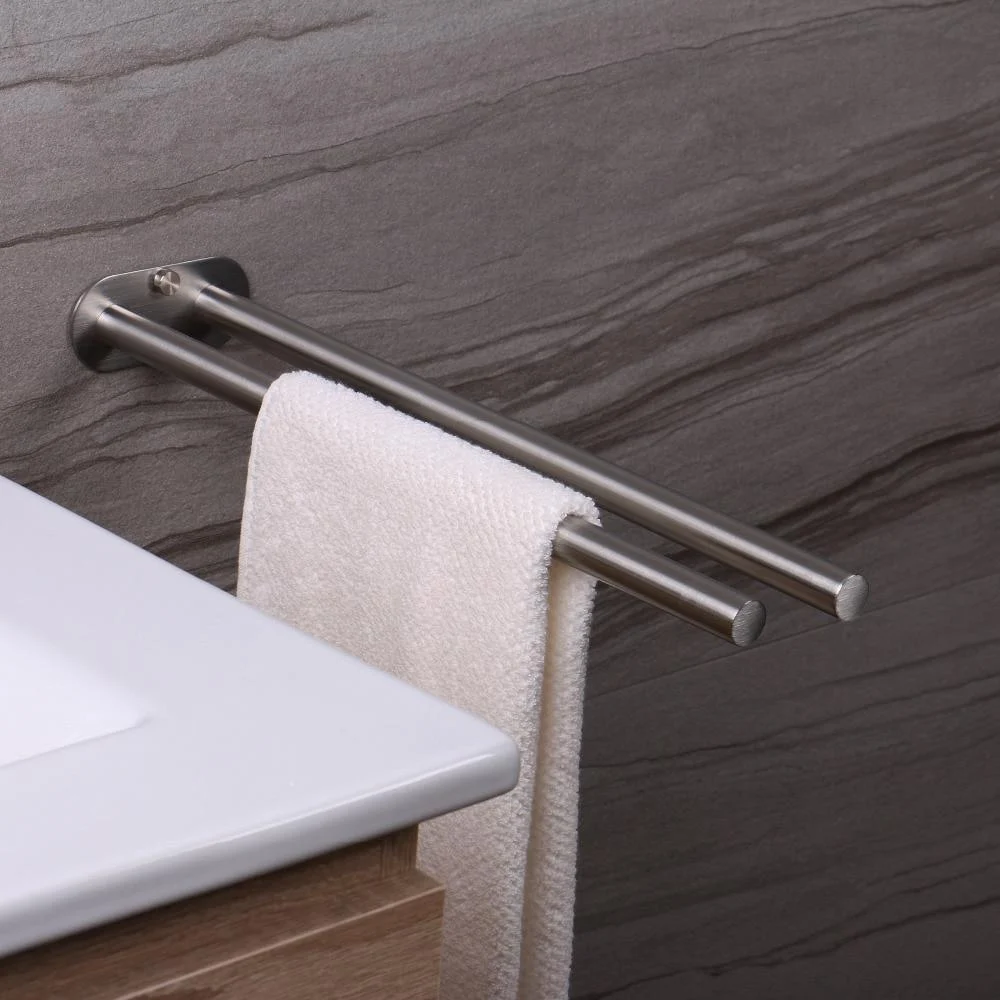 Double Arm Towel Holder -Bathlova