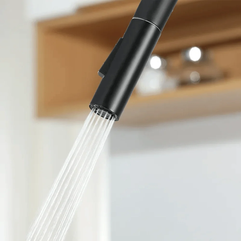 Double Function Touch Kitchen Tap with Pull Out Spray -Bathlova