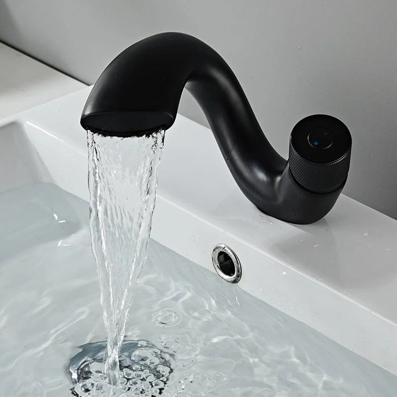 Drew - Modern Curved Bathroom Tap -Bathlova