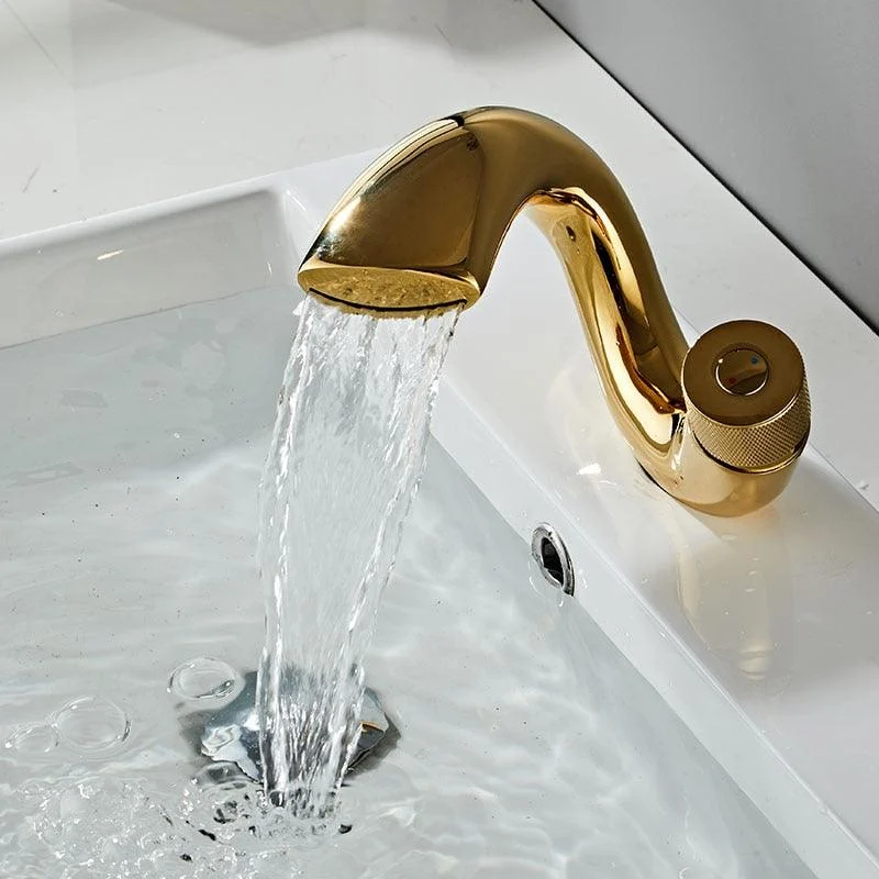 Drew - Modern Curved Bathroom Tap -Bathlova