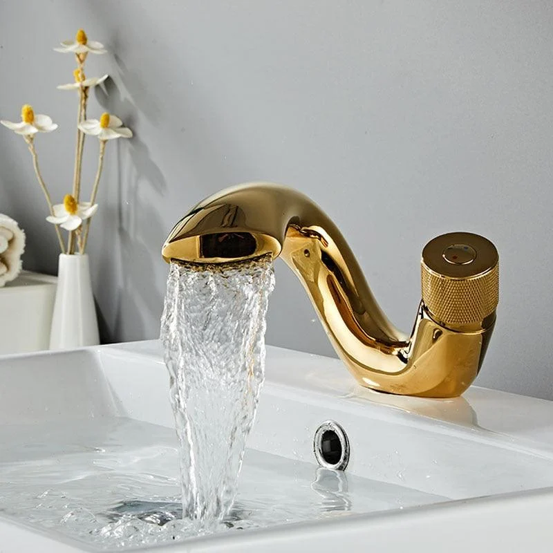 Drew - Modern Curved Bathroom Tap -Bathlova