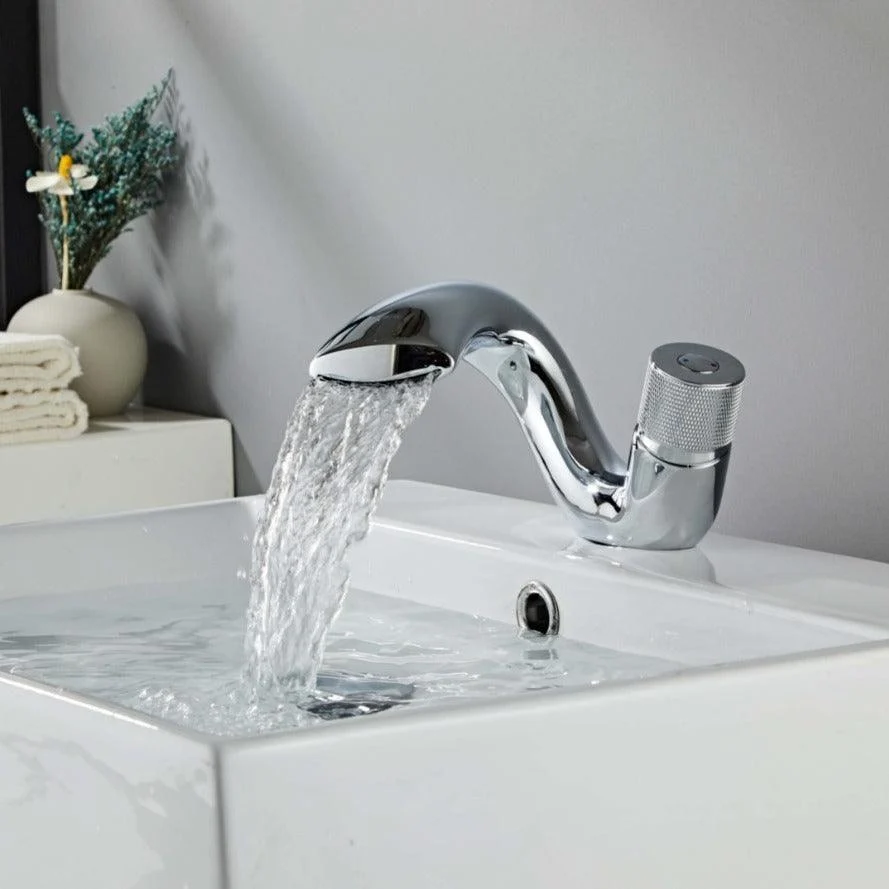 Drew - Modern Curved Bathroom Tap -Bathlova