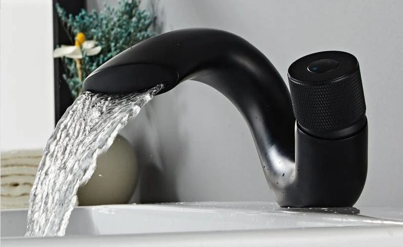 Drew - Modern Curved Bathroom Tap -Bathlova