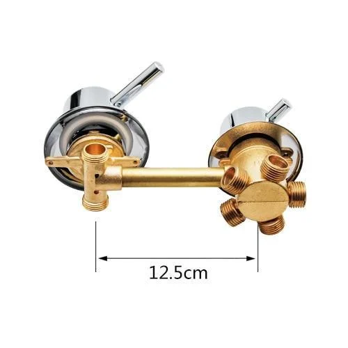 Dual Handle Bathroom Shower Mixing Valve -Bathlova