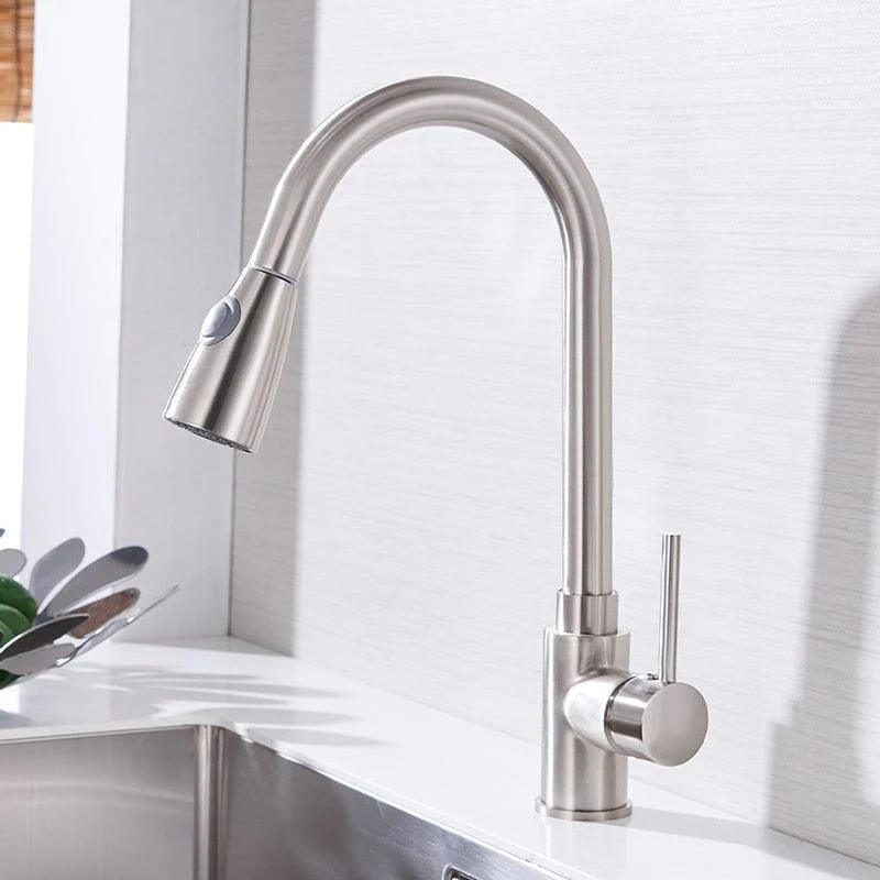 Edwin - Classic Retractable Kitchen Tap -Bathlova