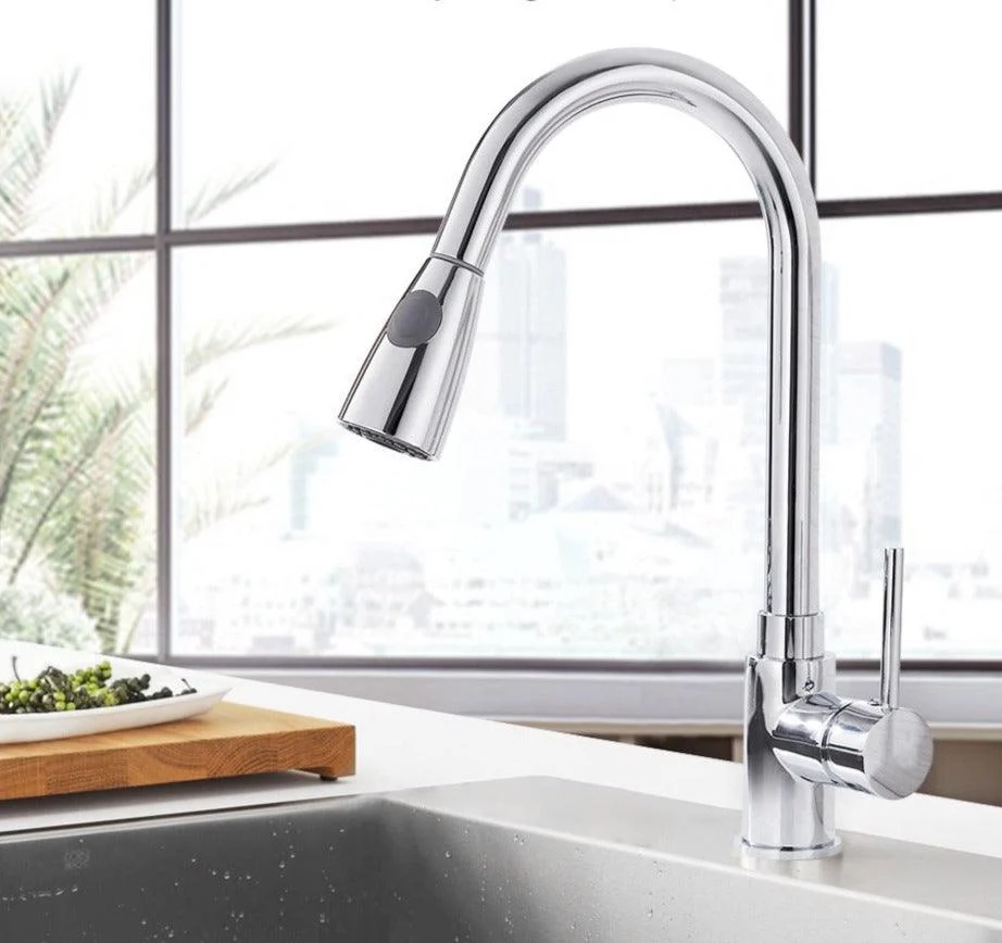 Edwin - Classic Retractable Kitchen Tap -Bathlova