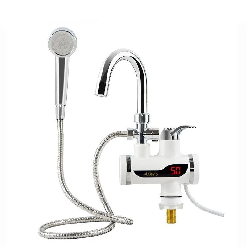 Electric Instant Shower Water Heater Instant Kitchen Electric Tap -Bathlova