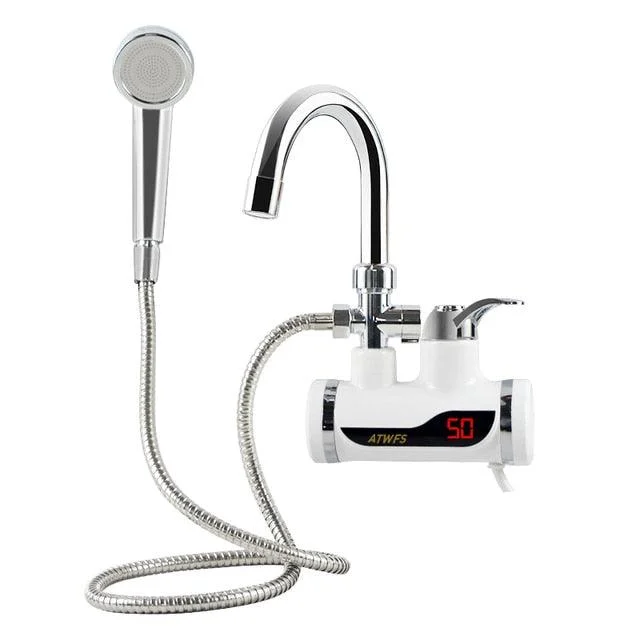 Electric Instant Shower Water Heater Instant Kitchen Electric Tap -Bathlova