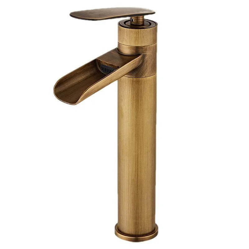 Farmhouse Style Tap Single Lever Handle Tap for Bathroom -Bathlova