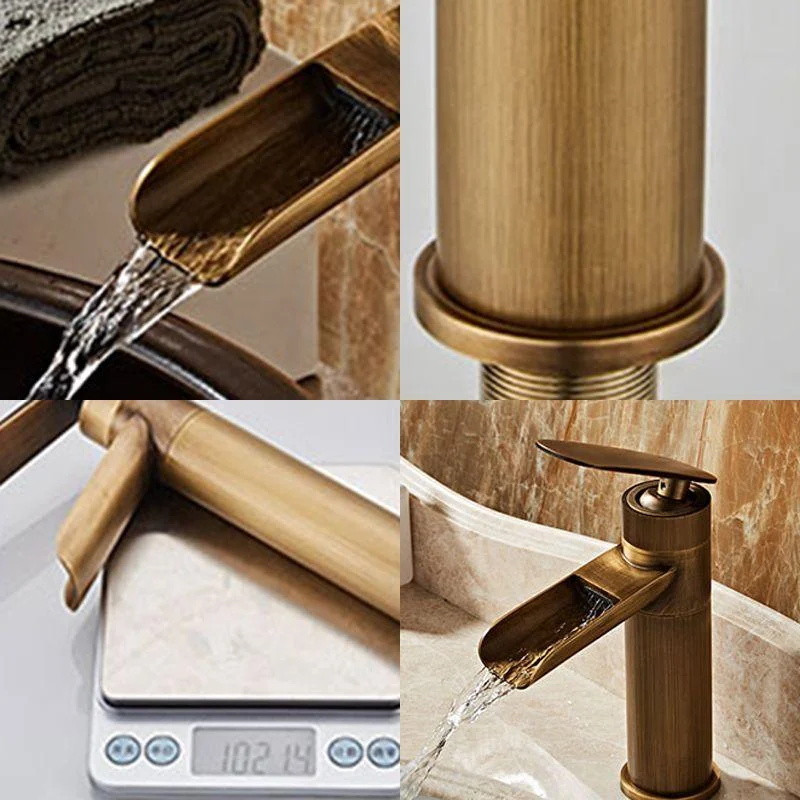 Farmhouse Style Tap Single Lever Handle Tap for Bathroom -Bathlova