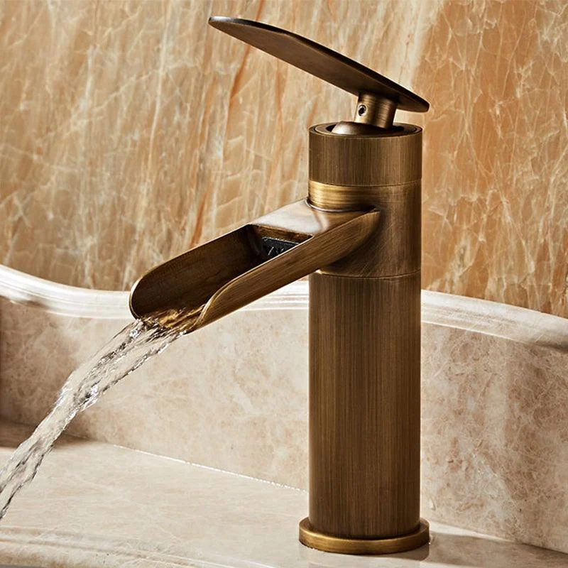 Farmhouse Style Tap Single Lever Handle Tap for Bathroom -Bathlova