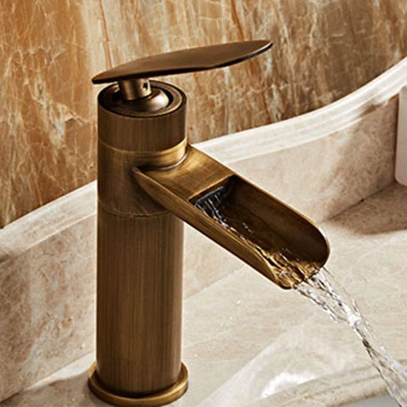 Farmhouse Style Tap Single Lever Handle Tap for Bathroom -Bathlova