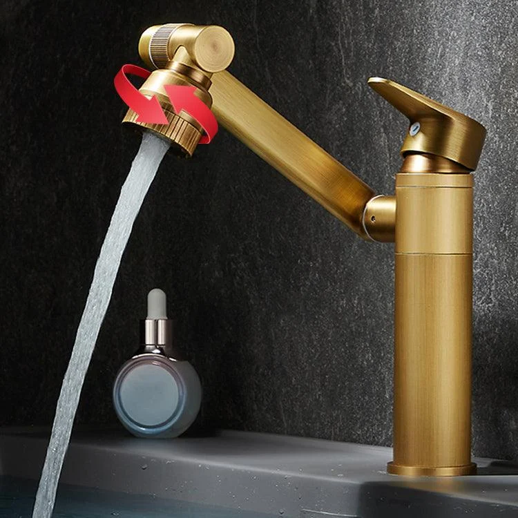 Farmhouse Wide Spread Bathroom Tap Brass 1-Handle Lavatory Tap -Bathlova