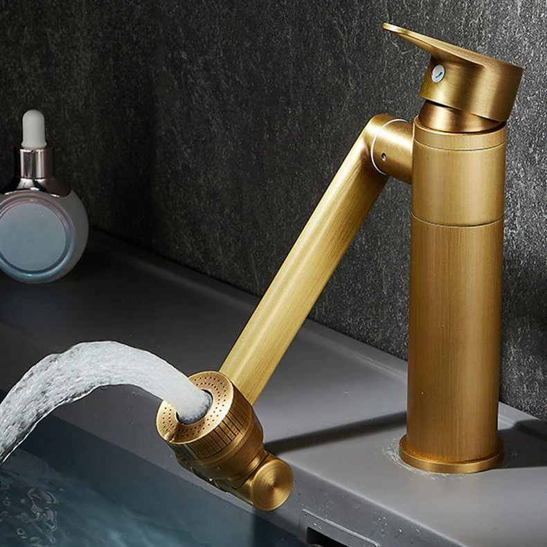 Farmhouse Wide Spread Bathroom Tap Brass 1-Handle Lavatory Tap -Bathlova