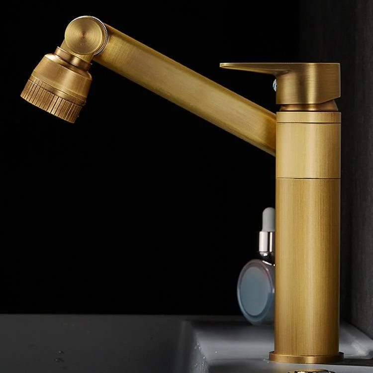 Farmhouse Wide Spread Bathroom Tap Brass 1-Handle Lavatory Tap -Bathlova