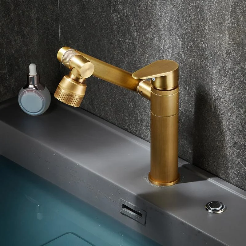 Farmhouse Wide Spread Bathroom Tap Brass 1-Handle Lavatory Tap -Bathlova