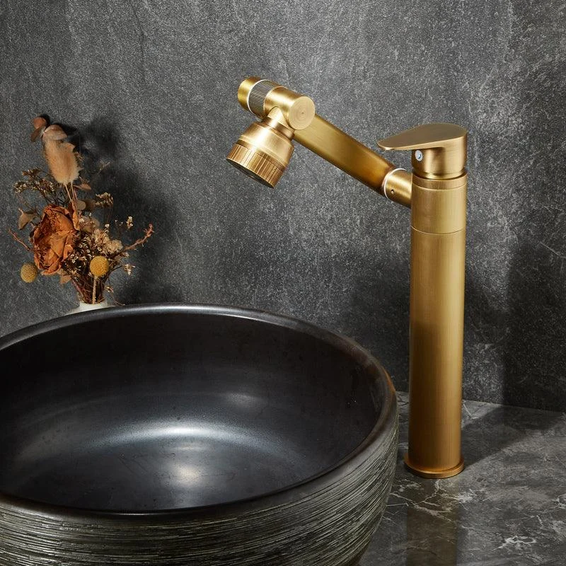 Farmhouse Wide Spread Bathroom Tap Brass 1-Handle Lavatory Tap -Bathlova