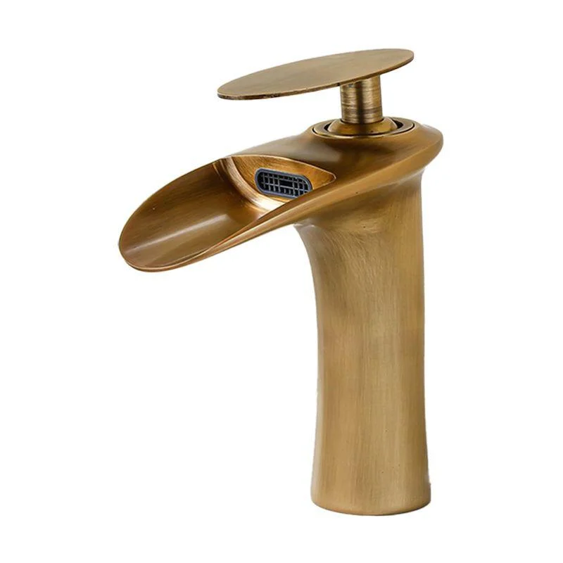 Farmhouse Wide Spread Bathroom Tap Brass Lever Lavatory Tap -Bathlova