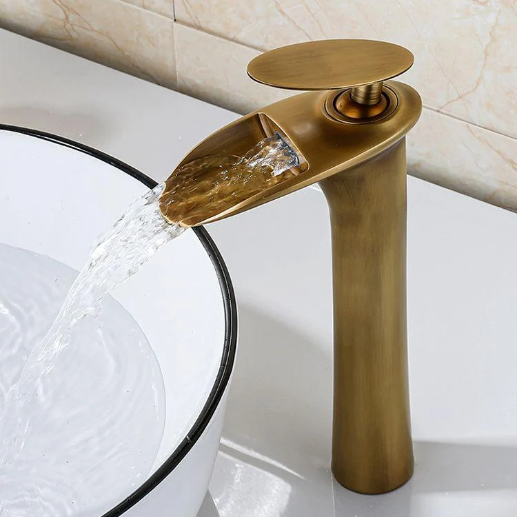 Farmhouse Wide Spread Bathroom Tap Brass Lever Lavatory Tap -Bathlova