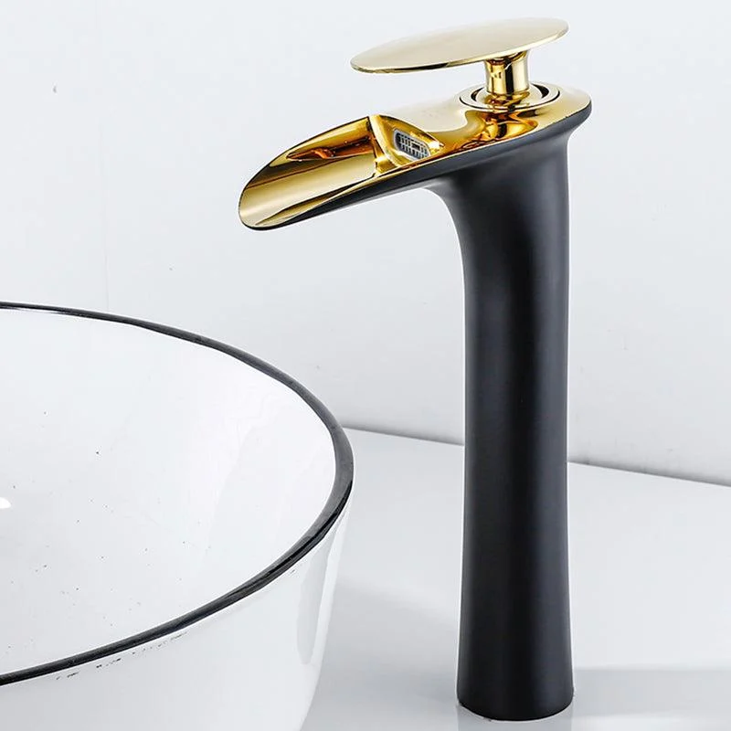 Farmhouse Wide Spread Bathroom Tap Brass Lever Lavatory Tap -Bathlova