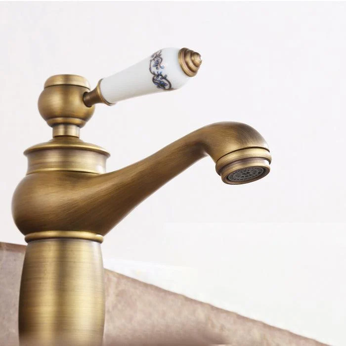 Farmhouse Wide Spread Bathroom Tap Lever Handle Lavatory Tap -Bathlova