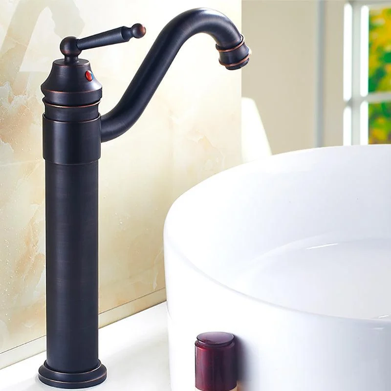 Farmhouse Wide Spread Bathroom Tap Vintage Single Hole Lavatory Tap -Bathlova