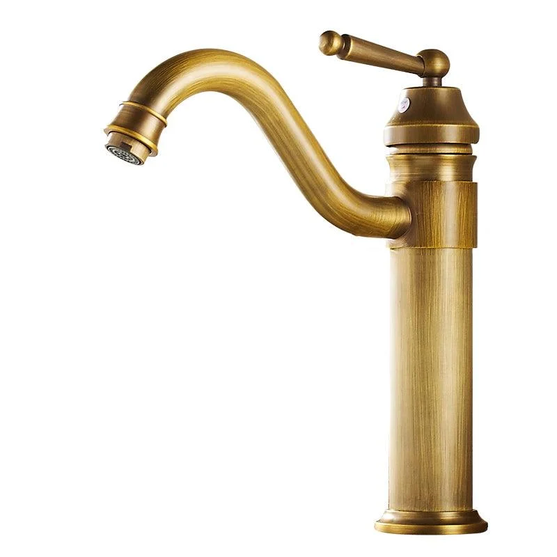 Farmhouse Wide Spread Bathroom Tap Vintage Single Hole Lavatory Tap -Bathlova