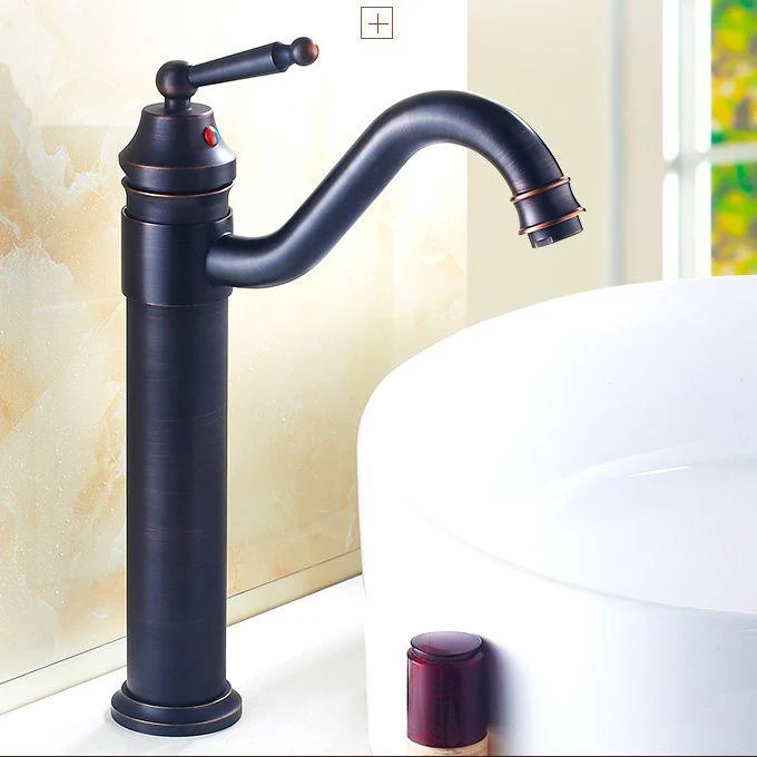 Farmhouse Wide Spread Bathroom Tap Vintage Single Hole Lavatory Tap -Bathlova